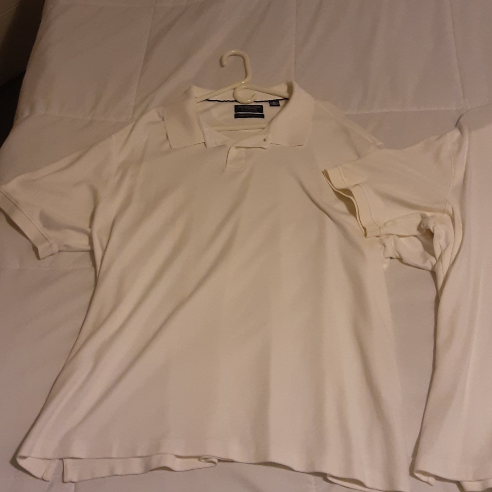 White polo shirts